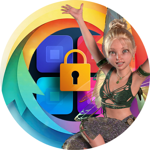 Icône Twist To Unlock